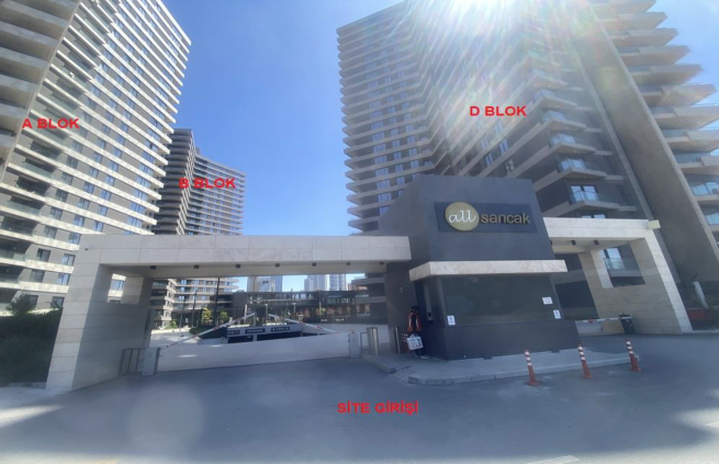 İzmir Konak Allsancak İzmir Sitesinde 46 m² 1+1 Daire (SEL-09)